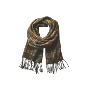 Knitted scarf for children, pastoral style