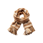 Knitted scarf for children, pastoral style