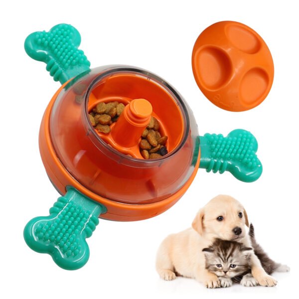 Syenll Dog Tumbler Toys, Leaky Food Dog Toy Interactive Puzzle Toys for Training, Dog Chew Toy Pet Supplies