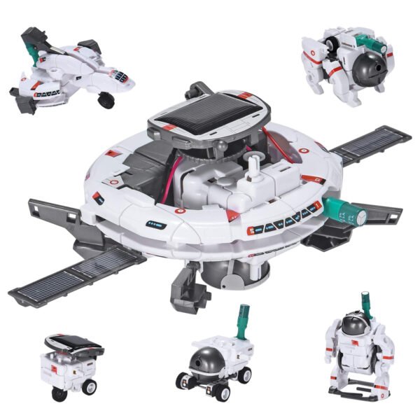 STEM Projects Toys, Solar Robot Science Kits, 120 Pcs Building Experiments Robots for Boys Girls Christmas Birthday Gifts