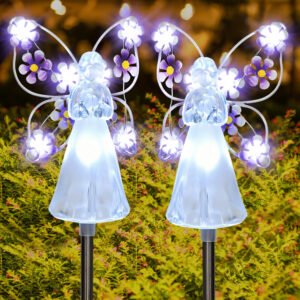 138 LED Solar Moon Star String Lights, Solar Curtain Lights with 8 Lighting Mode and Remote Control, Solar Powered Fairy String Lights for Patio Porch Window Backyard, Warm White