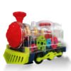 Electric Train Toy for Kids, Toddlers Train Set with Light and Music, Early Educational Gear Train Toy for 3+ Year Old
